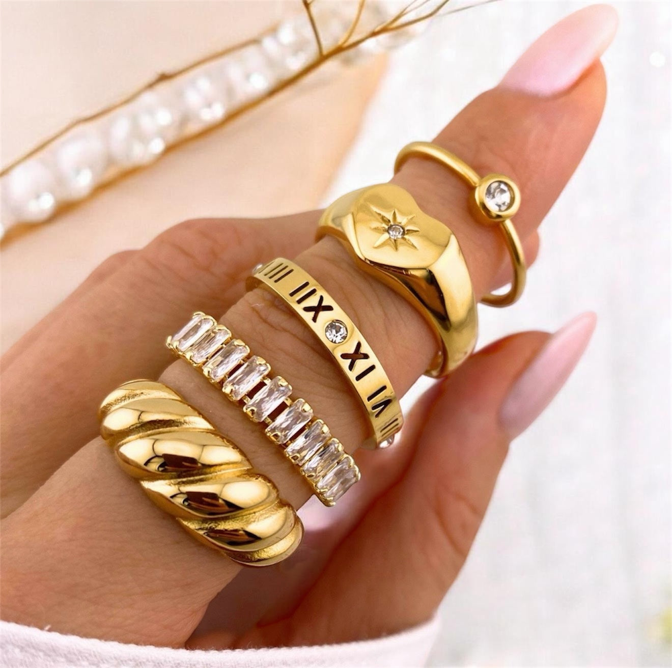 Ember Twist Ring