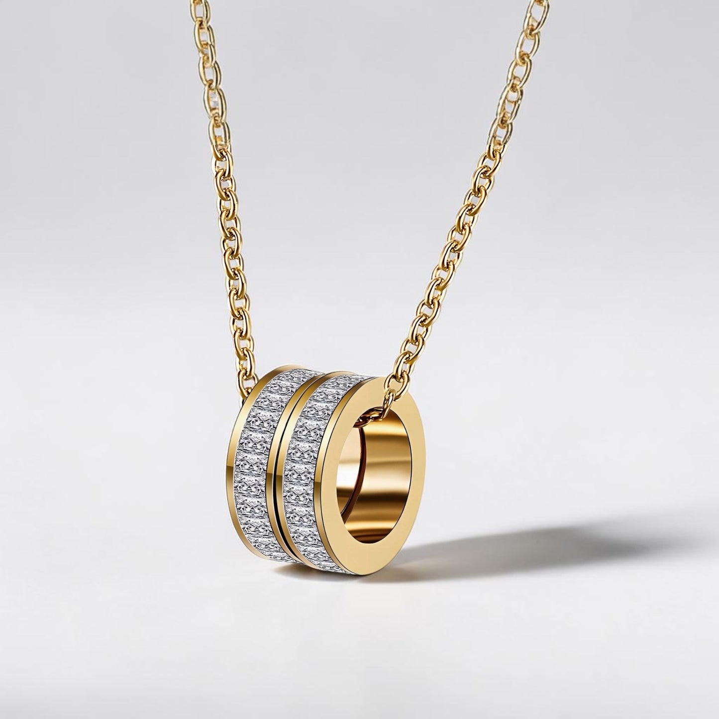 Gold Jade Necklace