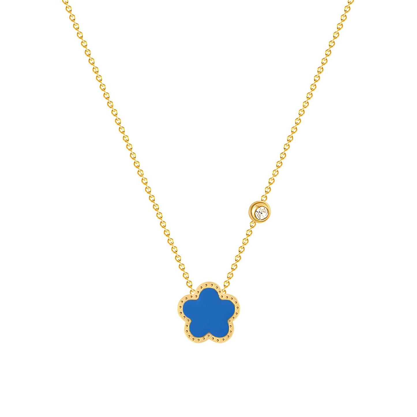 Gold Cobalt Clover
