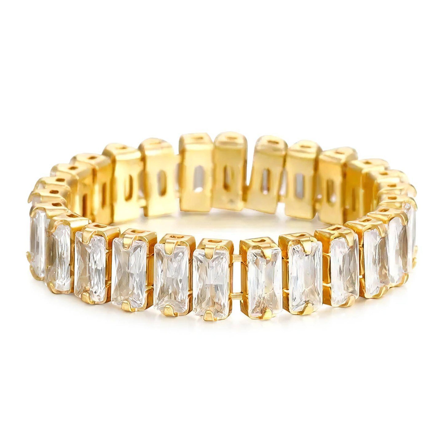 Gold Jade Ring