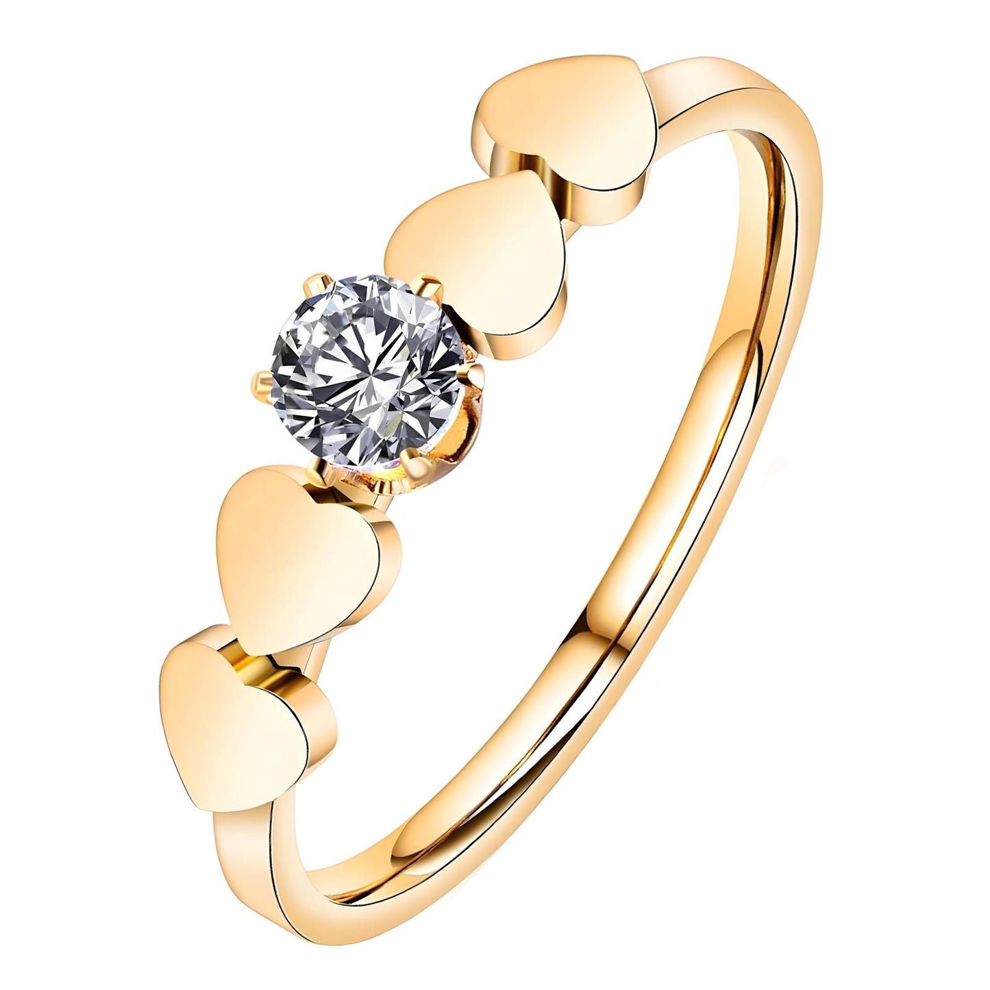 Heartless Gold Ring