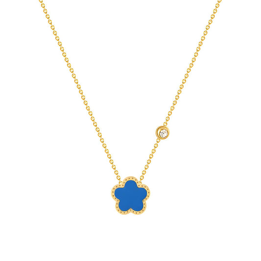 Gold Cobalt Clover