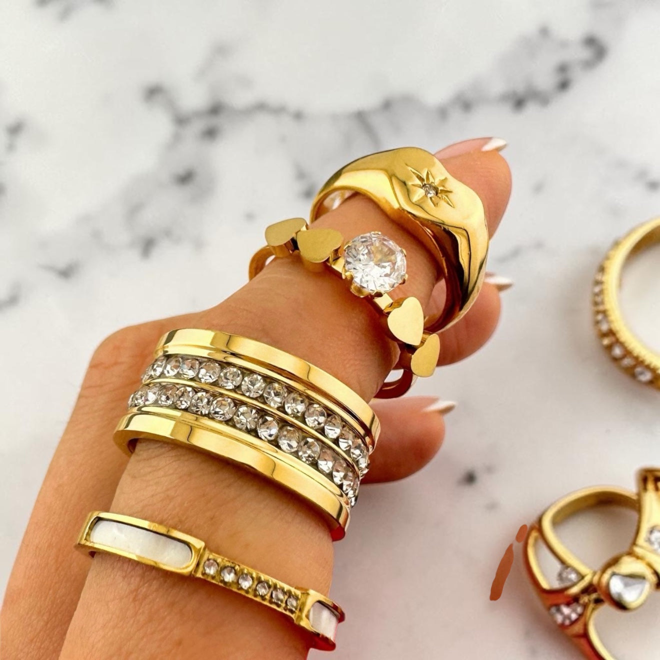 Heartless Gold Ring